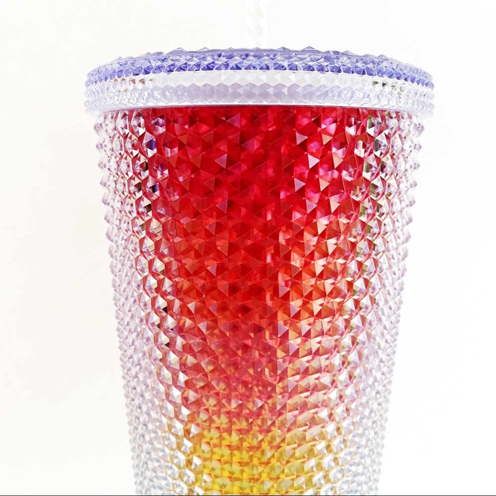 Starbucks Rainbow Pride Studded Tumbler Travel Cup Venti Limted Edition - Picture 6 of 12